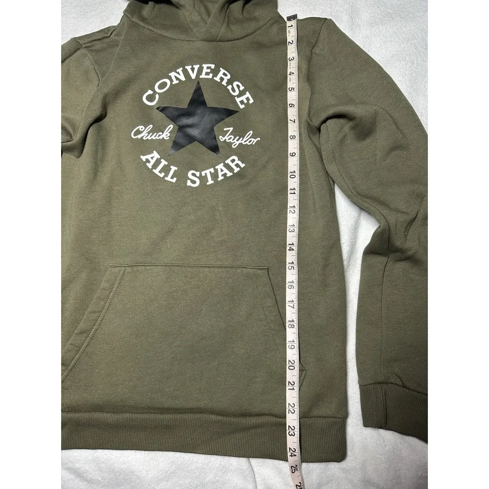 Converse Green Hoodie Youth XL Gently Used